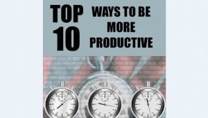 Top 10 Ways To Be More Productive - InPeaks