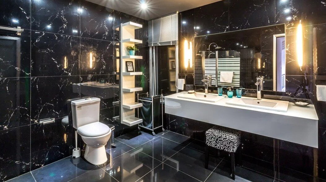 Granite floor
