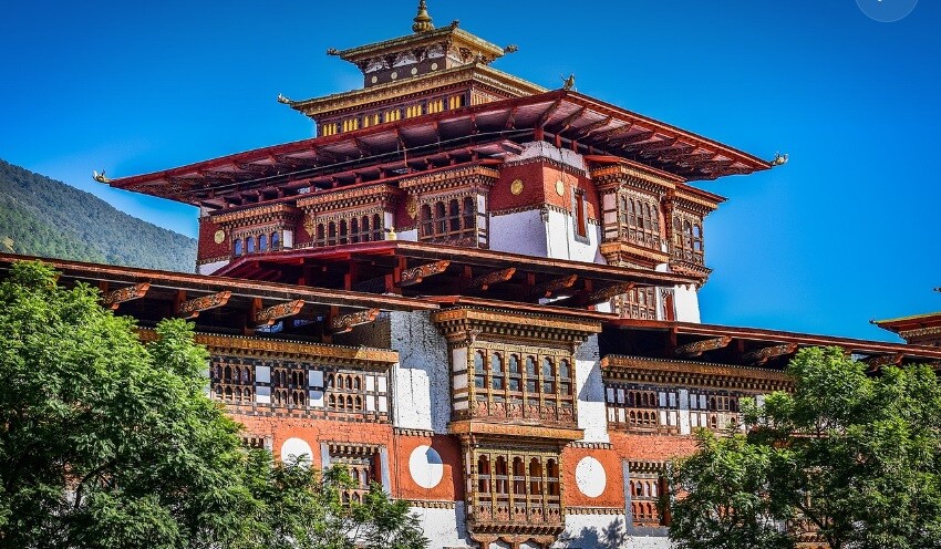 Bhutan palace