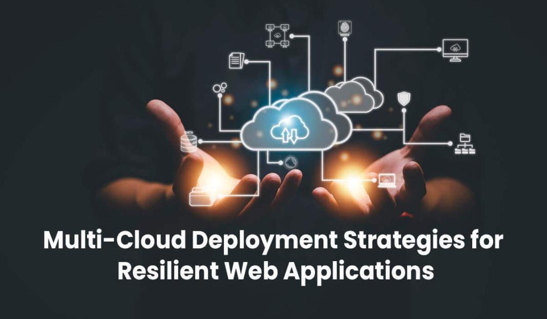 a diagram depicting multi cloud development strategies