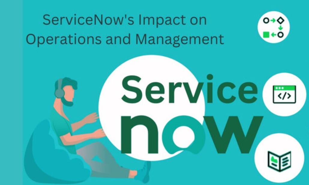 service now log on a green background