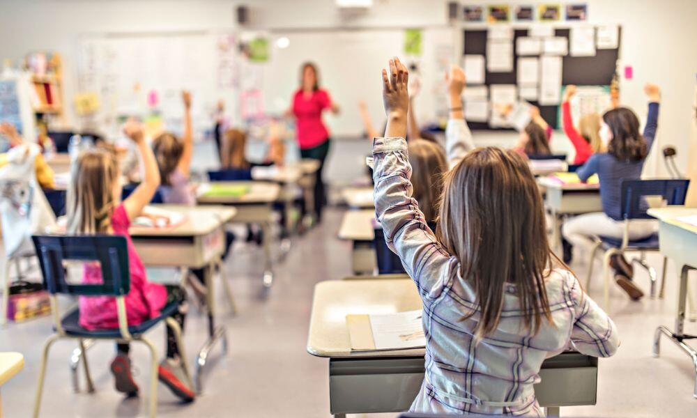 kids in a classroom shouting for Fun Ideas To Help Encourage and Motivate Your Students