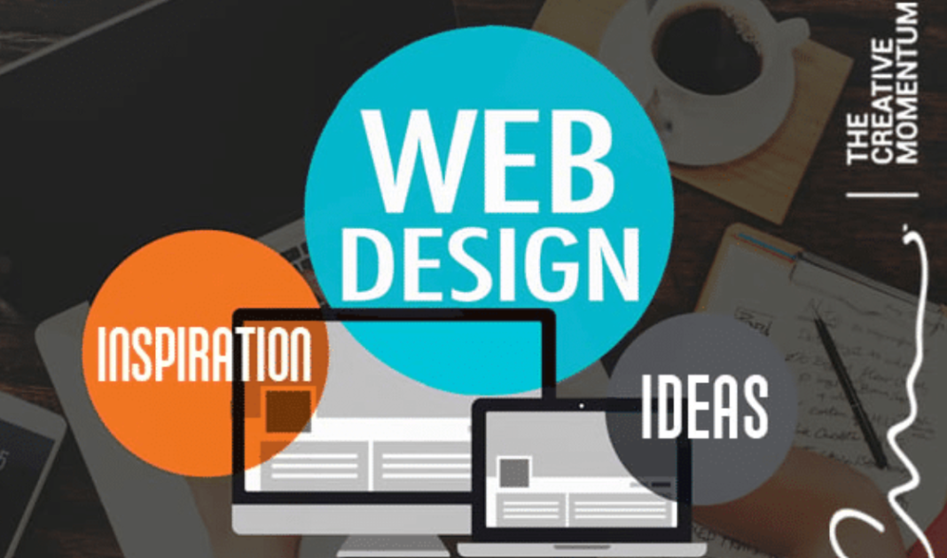log showing the web design and web development in software services