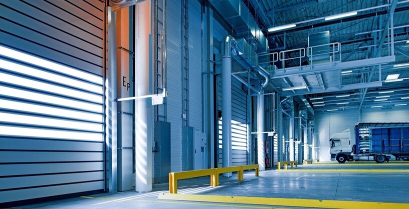 industrial floor with epoxy coatings