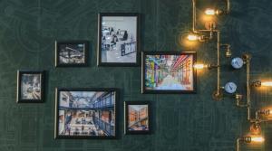 interior of a stunning house with good photos and lights