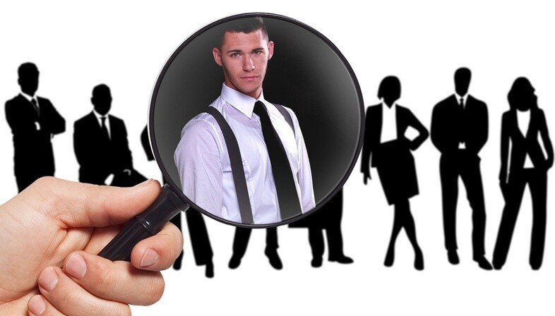 staffing a magnifier user to scan for picking the right candidate for job