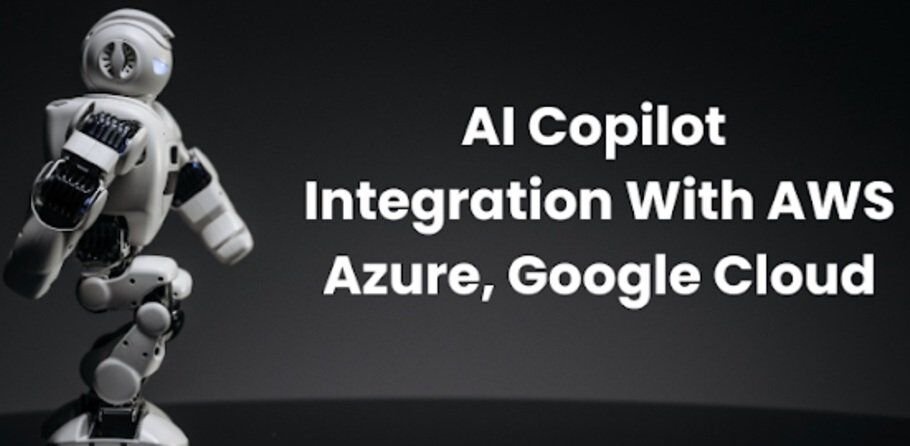 AI copilots integrating with AWS, Microsoft Azure, and Google Cloud platforms to automate workflows and enhance enterprise productivity.