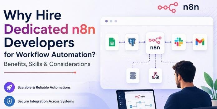 n8n developers creating scalable workflow automation integrations for business systems